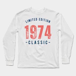 Limited Edition Classic 1974 Long Sleeve T-Shirt